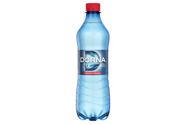 Вода Дорна газована в Ебоші суші Буковель