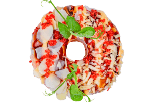 Суші пончик з креветкою та сніговим крабом Ебоші суші в Одесі