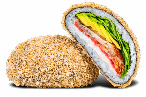 Суші бургер з вугром в Ебоші суші Буковель