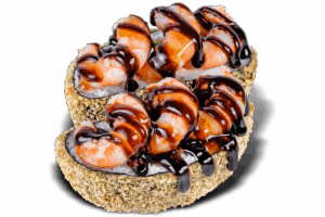 Суші бкргер Ебі Бум в Ебоші суші Буковель