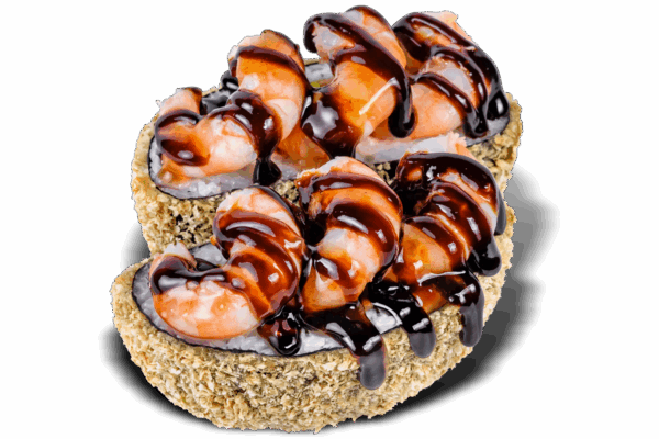 Суші бкргер Ебі Бум в Ебоші суші Буковель