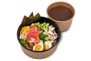 Максі рамен з куркою в Ебоші суші Буковель