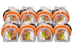 Роли Пан Пармезан і Ебоші суші Буковель