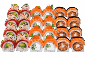 Сет Три Корони в Ебоші суші Буковель