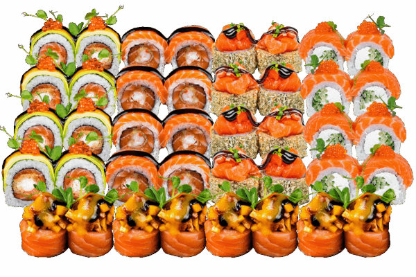 Сет Золота Династія в Ебоші суші Буковель