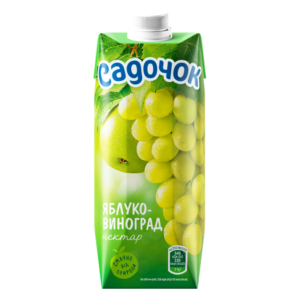 Напій Нектар Садочок яблуко-виноград 0,5