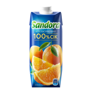 Напій Сік Sandora Апельсин 0,5